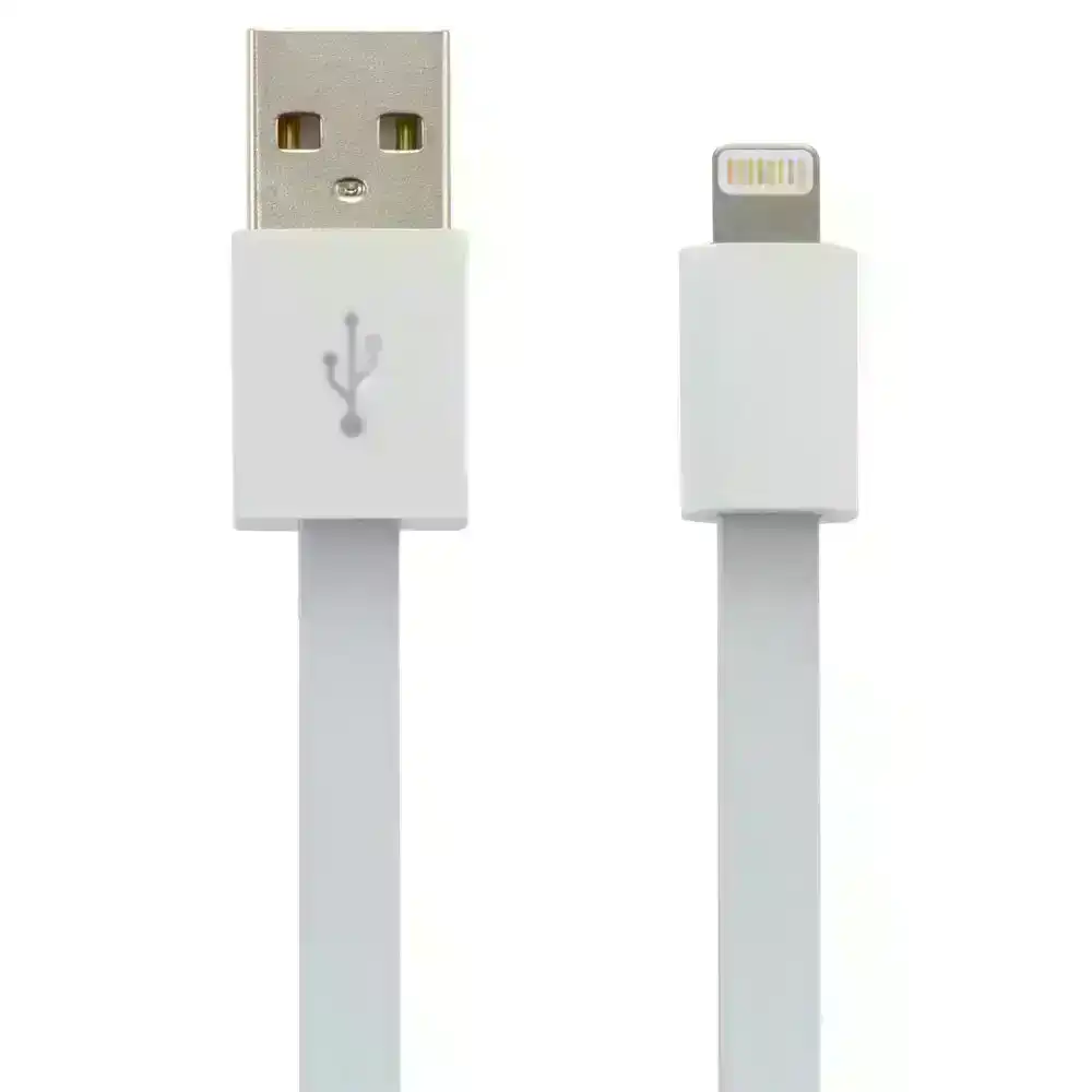 Moki 1.5m MicroUSB Sync/Charge Cable for Phone/Device to Power Adaptor/PC White