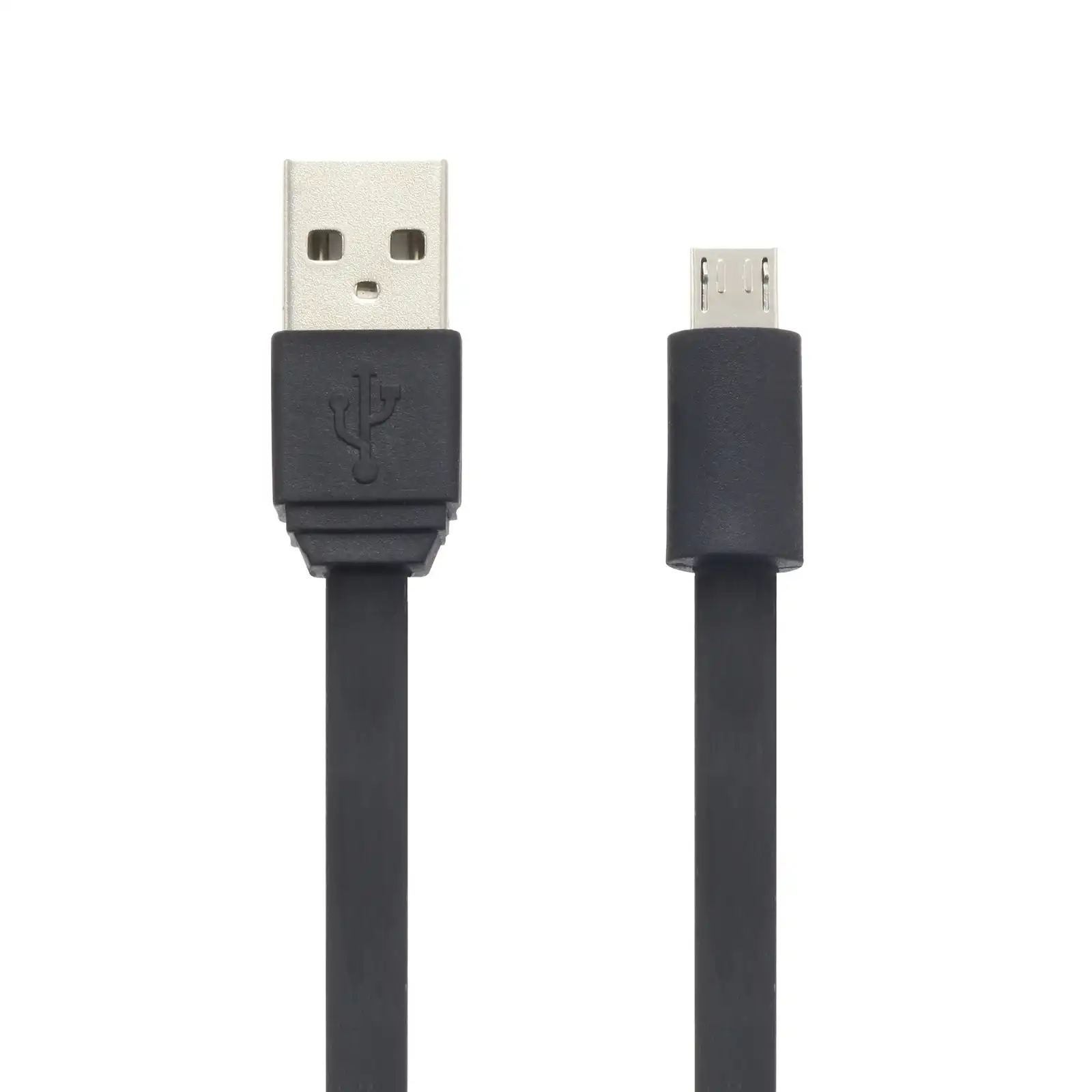 Moki 1.5m MicroUSB Sync/Charge Cable for Phone/Device to Power Adaptor/PC Black