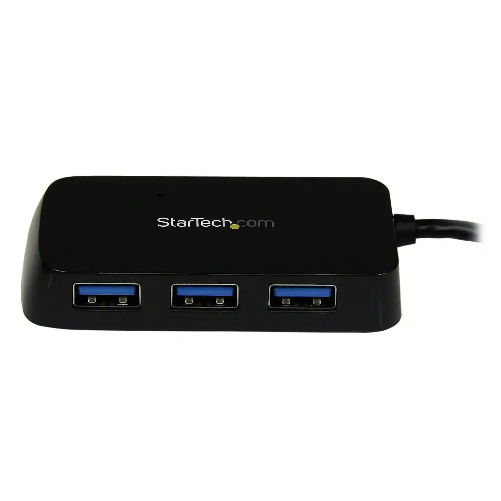 Star Tech Portable 4 Port SuperSpeed Mini USB 3.0 Hub 5Gbps Desktop/Laptop BLK