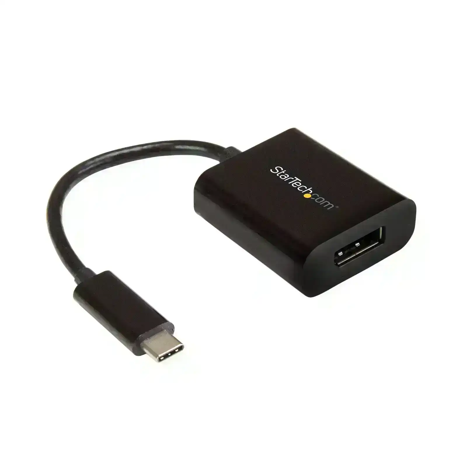 Star Tech 2m USB C To DisplayPort Adapter 4K 60Hz/8K 30Hz BLK For Windows/Mac