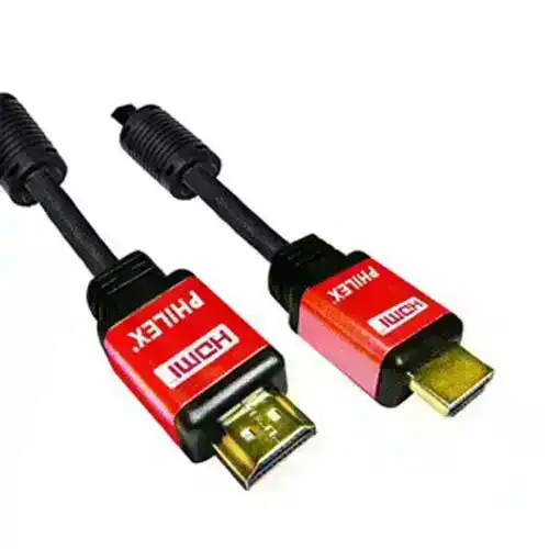 Philex 1.8m Premium Full HD 1080p HDMI Cable Connector/Cord w/ Ethernet Black