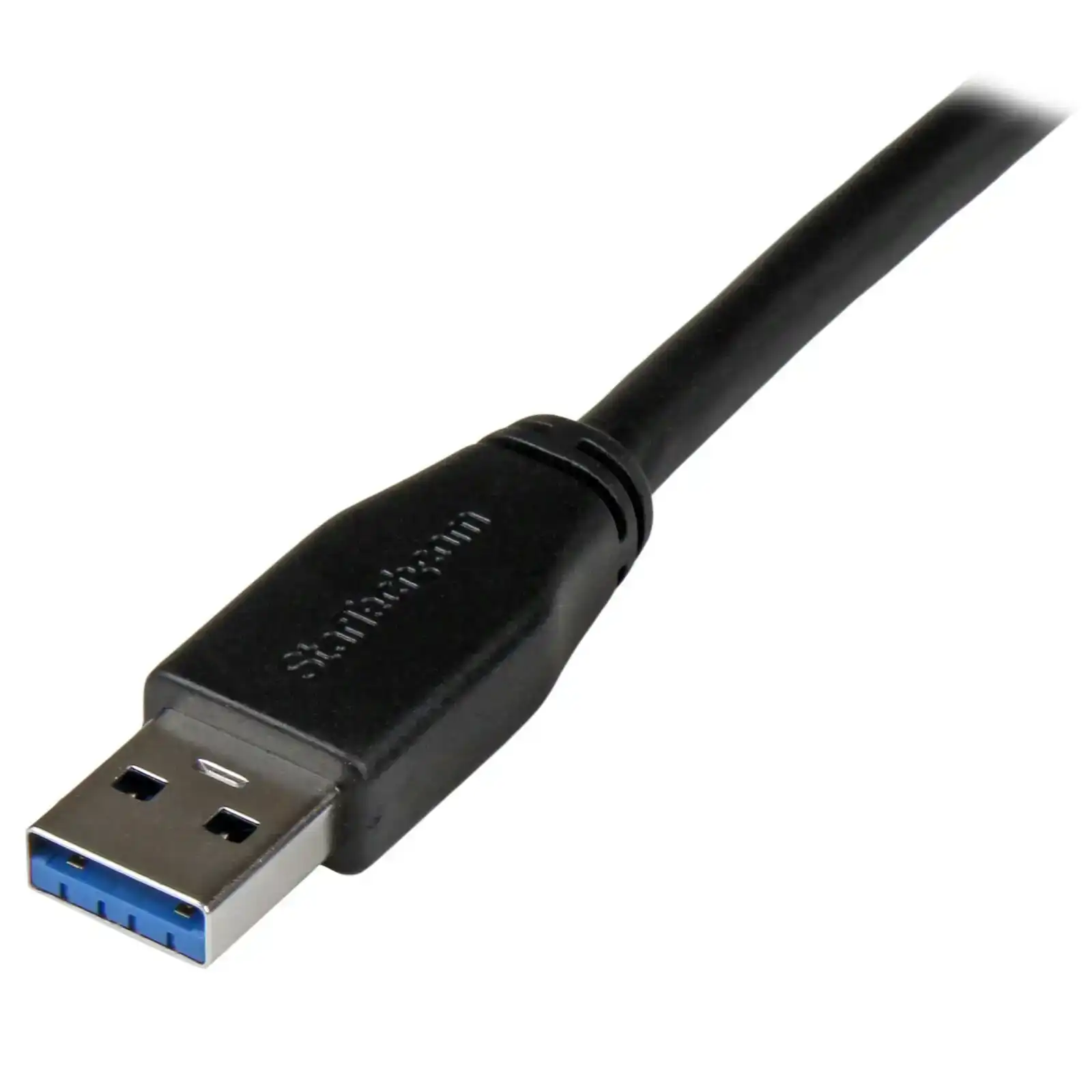 Star Tech 5m Active USB 3.0 5Gbps USB-A To USB-B Cable For PC/Laptop Black