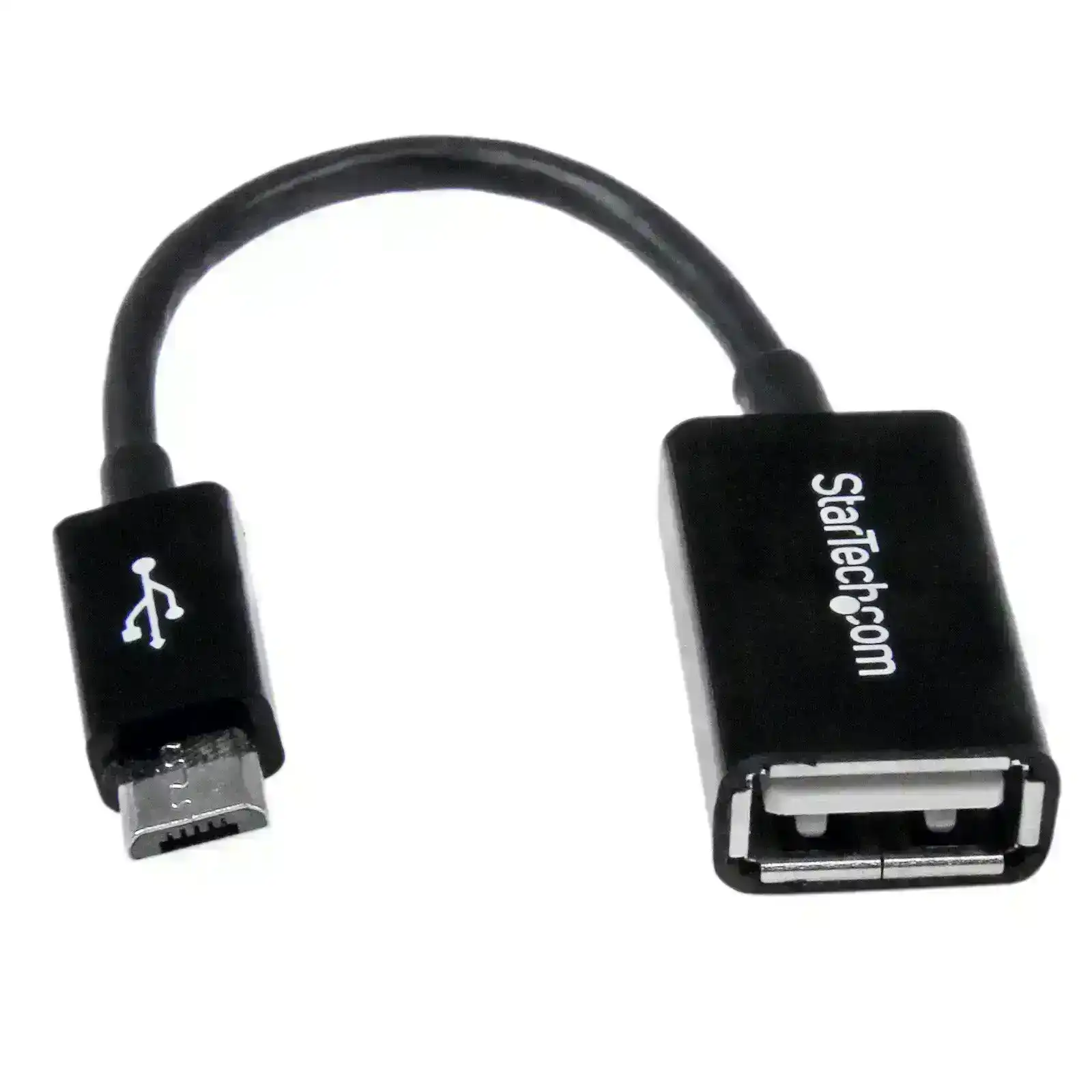 Star Tech 5in Micro USB to USB OTG Host Adapter Male To Female Tablet/Smartphone