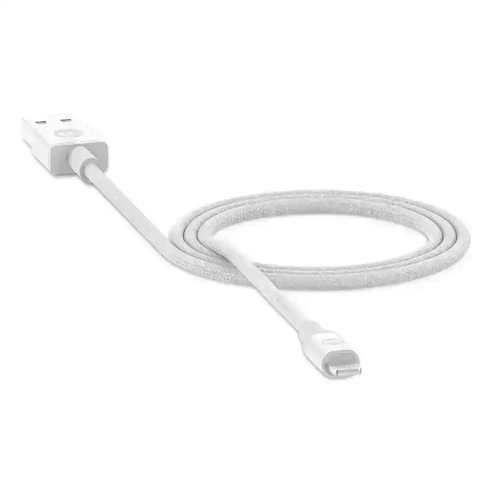 Mophie USB-A to Lightning Cable 1m for Apple iPhone X/XR/XS/11/12/Pro/Max White