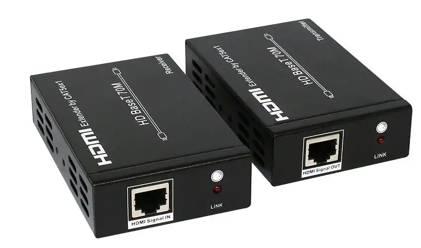 Astrotek HDMI F Extender RJ45 CAT5 CAT6 LAN Ethernet Network Converter Splitter
