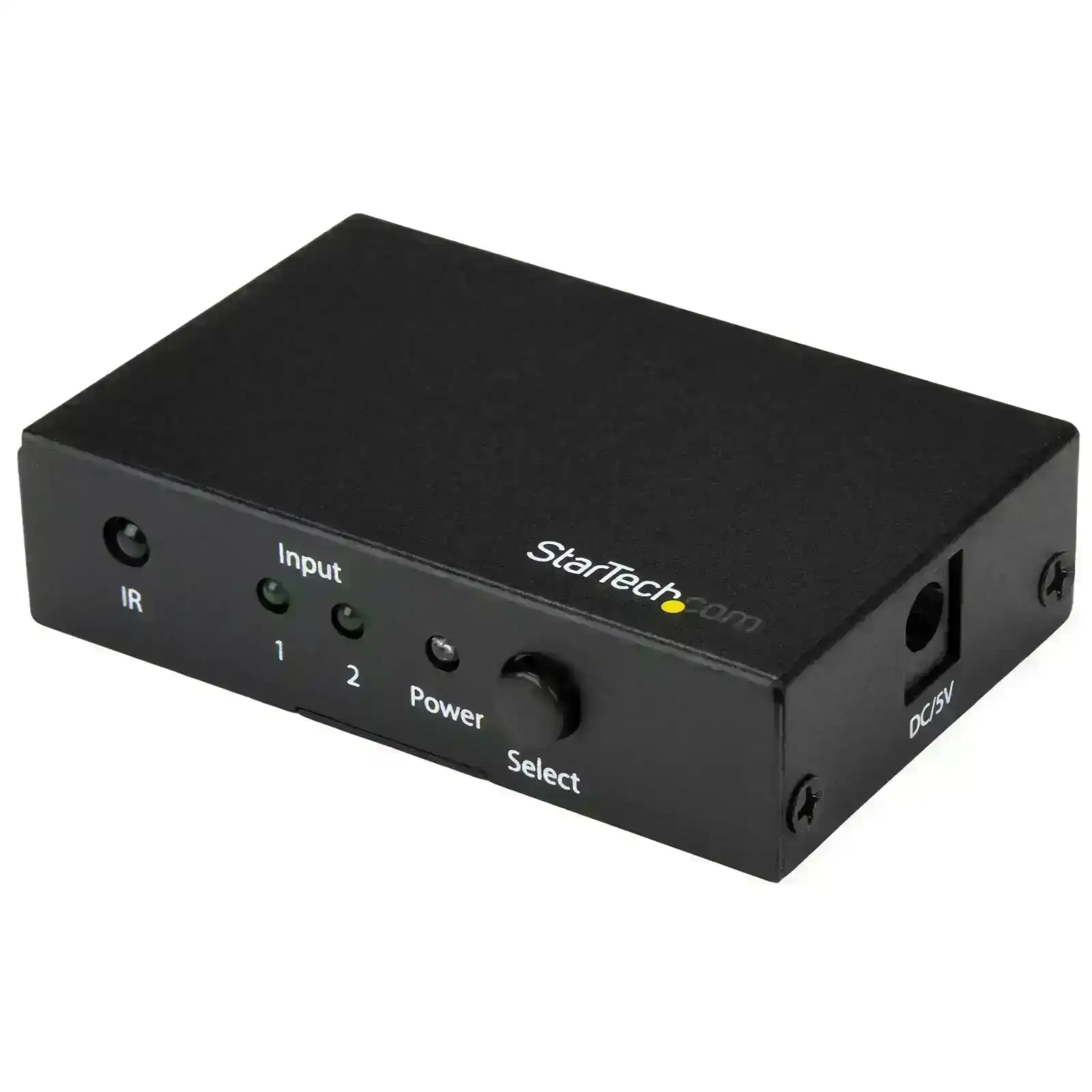 Star Tech 2 Port 4K UHD 7.1 Surround Sound HDMI Video Switcher with IR Remote
