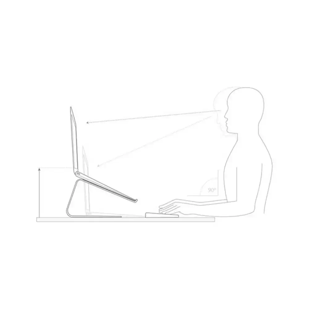 Twelve South Curve Aluminium Stand Riser Holder for MacBook Laptop/PC Notebook
