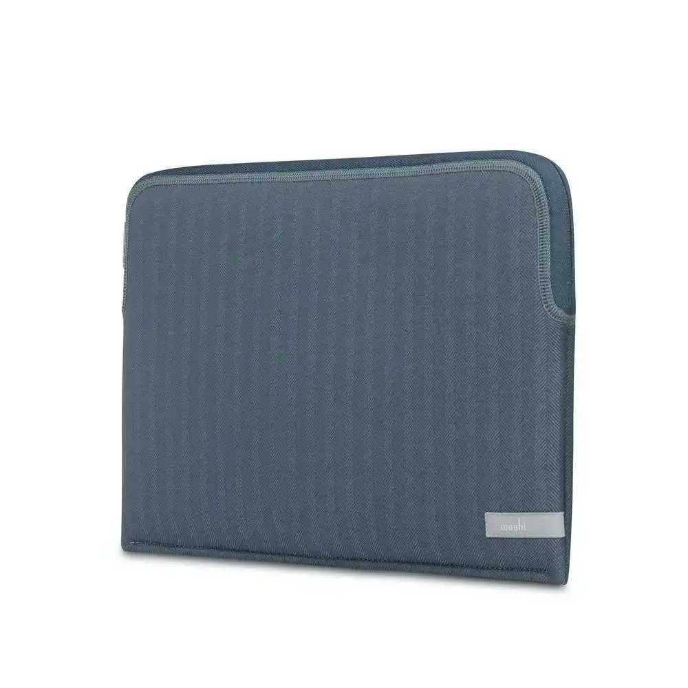 Moshi Pluma Water Resistant Sleeve Case Bag For 13" Laptop/Tablet/iPad Blue