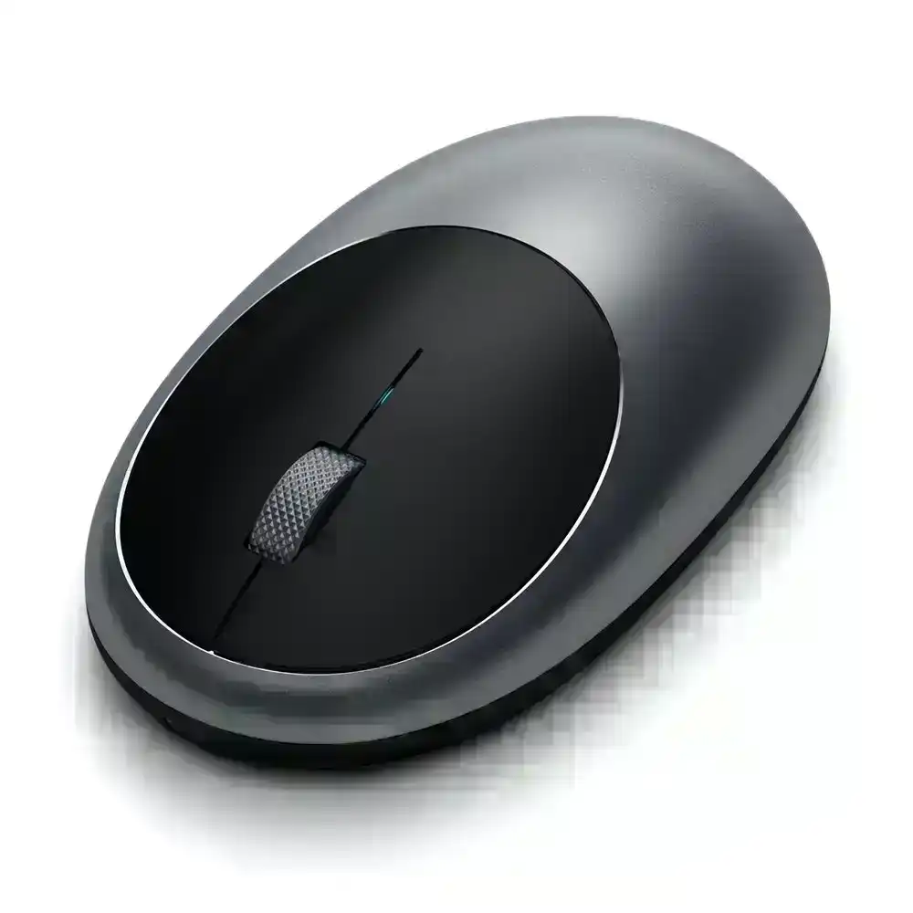 Satechi Ergonomic M1 Bluetooth Wireless USB-C Rechargeable Optical Mouse Grey