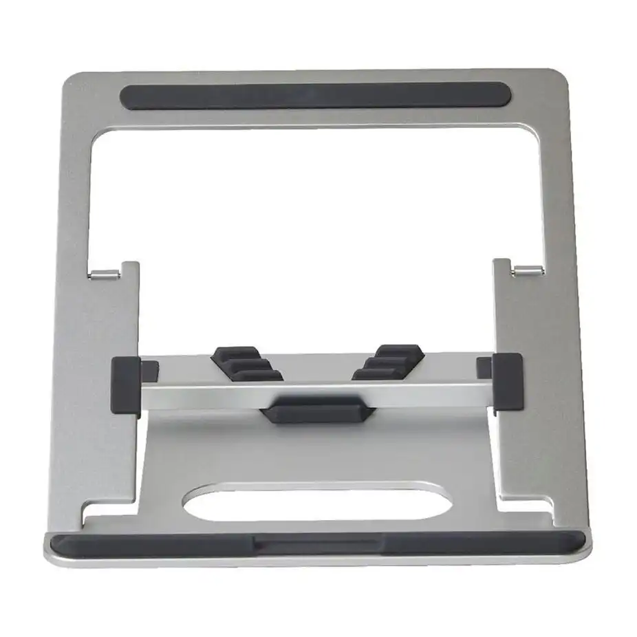 Pout Eyes 3 Angle Aluminium Universal 10-17" Adjustable Laptop Stand/Riser SLV