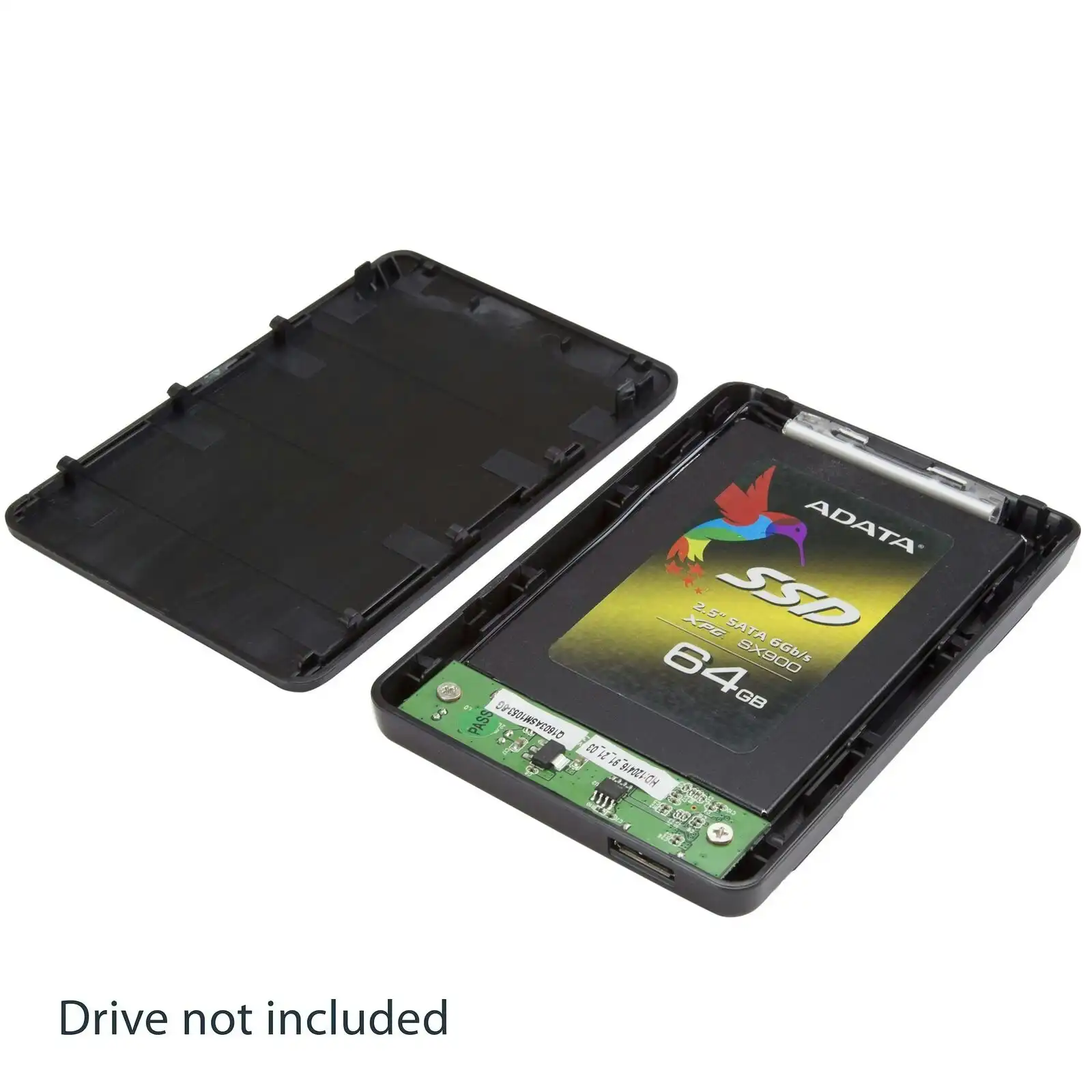 Star Tech Portable 2.5" USB 3.0 SATA III External Hard Drive Enclosure Housing