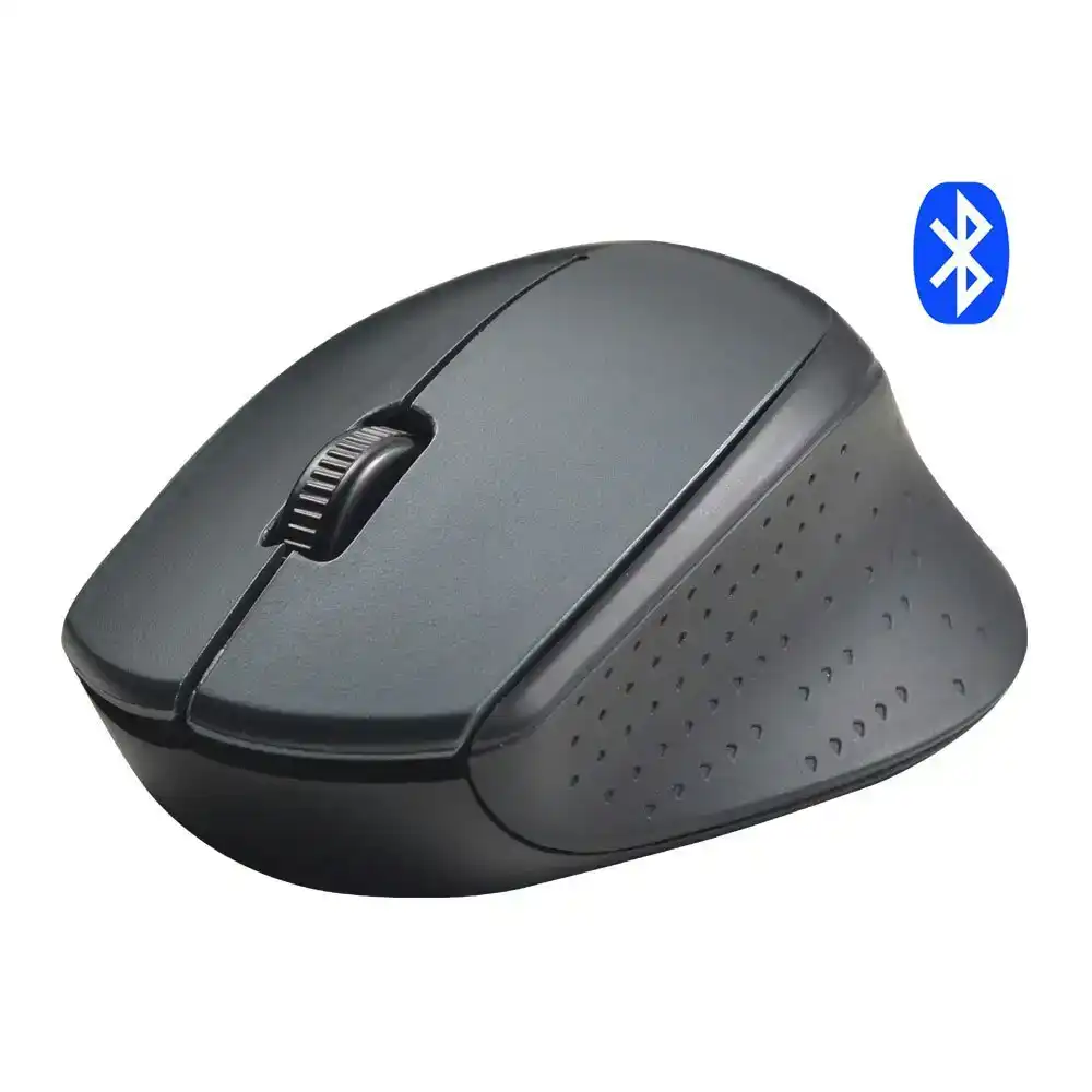 Sansai Wireless Bluetooth Optical Mouse for PC/Laptop Computer/Mac Tablet Black