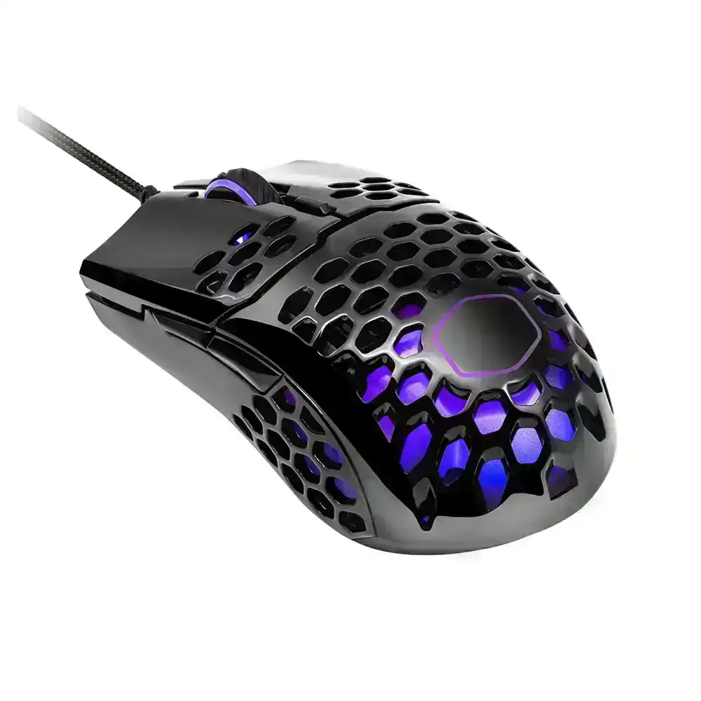 Coolermaster MM711 RGB UltraLight Pro Gaming Mouse for Laptop/Computer Glossy BK