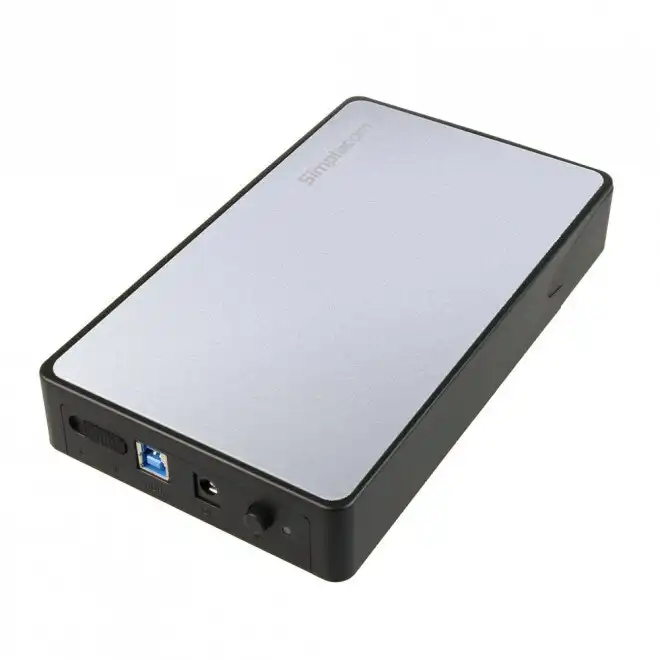Simplecom SE325 Case Enclosure Cover For 3.5" SATA HDD to USB 3.0 Hard Drive SLV
