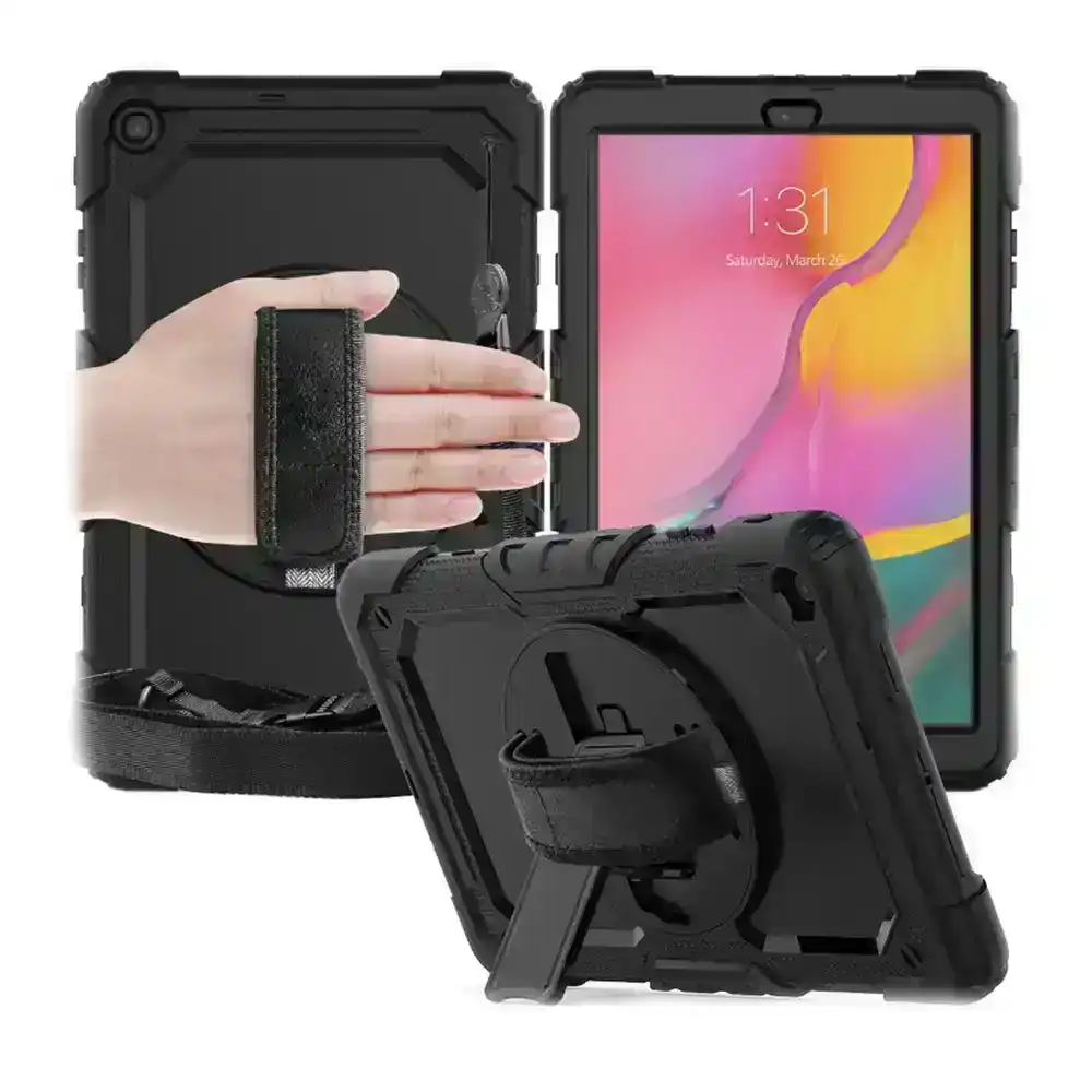 Cleanskin ProTech Pro-Pack Rugged Case Cover Protection For iPad Air 10 Black