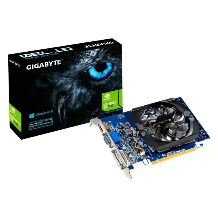Gigabyte nVidia 300W GeForce GT 730 2GB 3.0 DDR3 PCIe Graphic Card For CPU/PC
