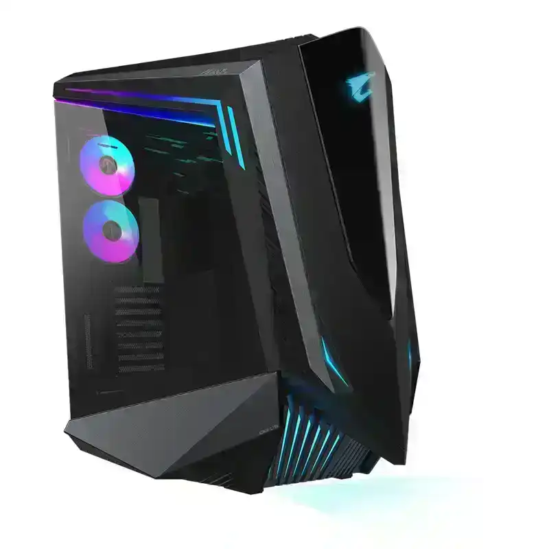 Gigabyte Aorus C700 Glass ATX Full-Tower PC Gaming Computer Case For CPU Black