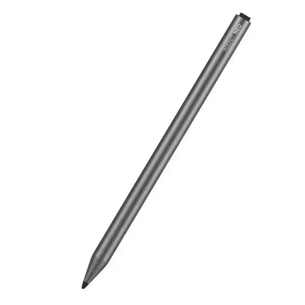 Adonit Neo Stylus Pen For iPad/Air/mini/Pro w/ Replaceable Nibs/Cable Space Grey