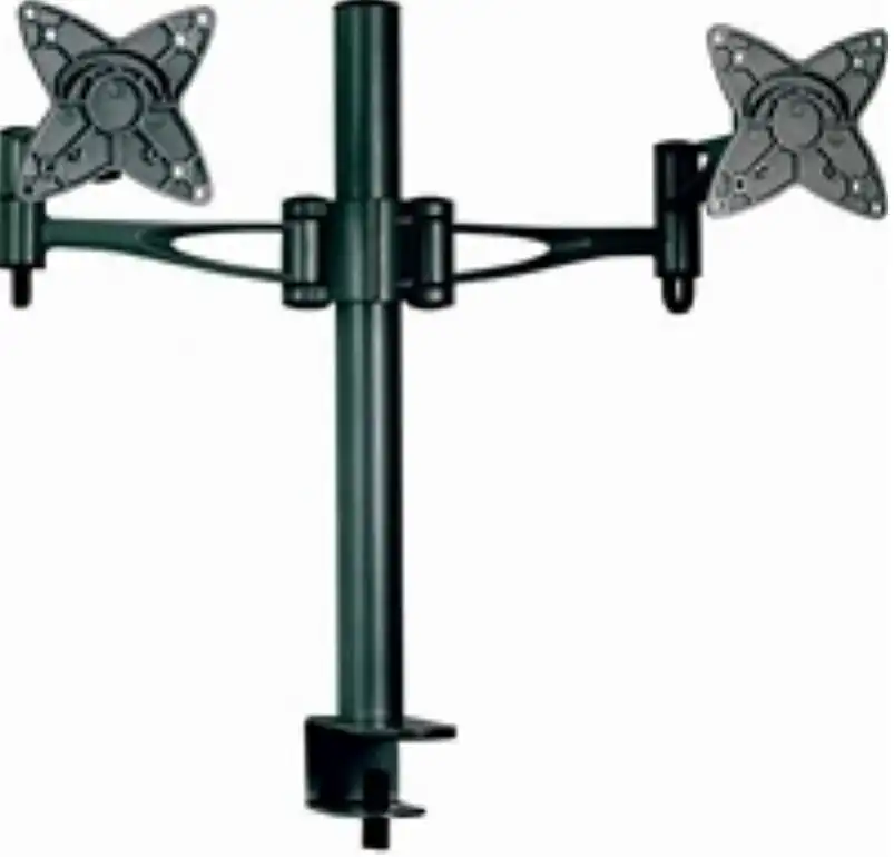 Astrotek Dual Monitor Arm Desk Mount Stand 36cm For 13″-27″ Screens VESA 75/100