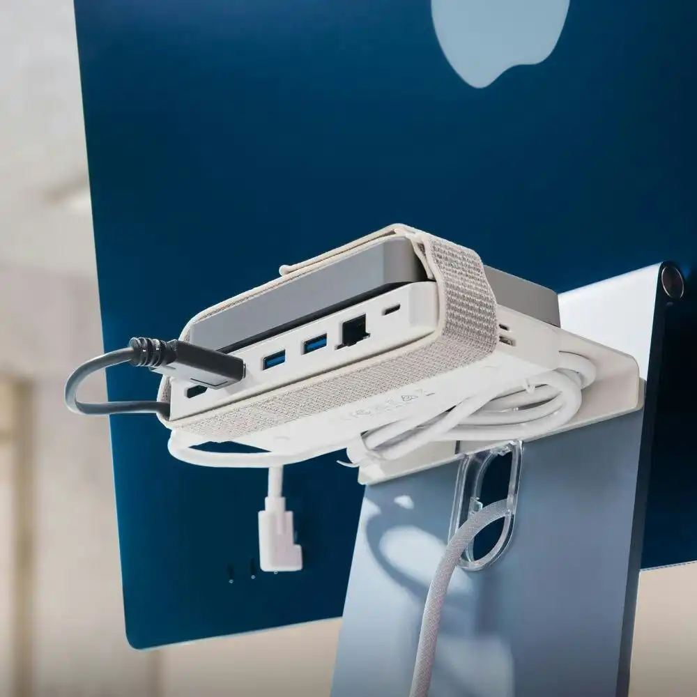 Twelve South Aluminium BackPack Shelf Attachment Holder For Apple iMac 24" White