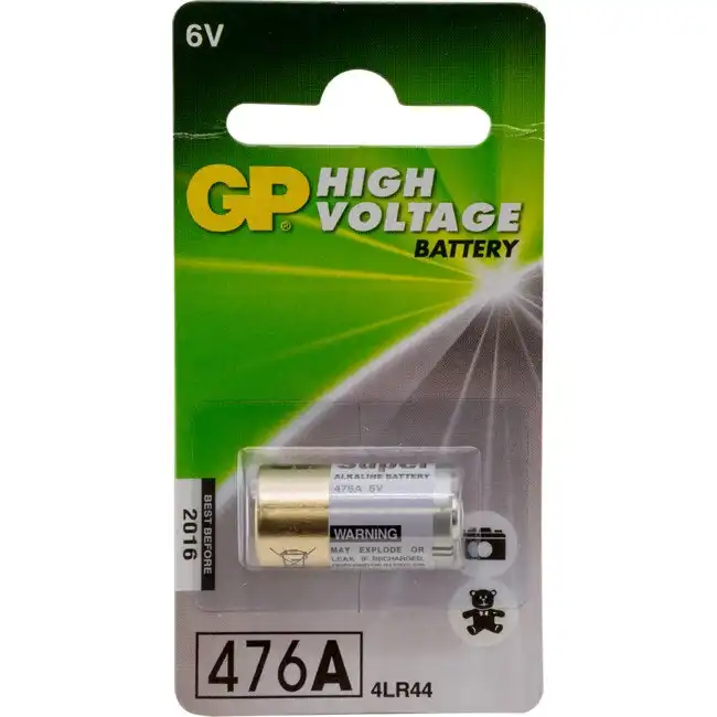 3pc GP 6V Alkaline Battery 105mah Multi Purpose/Single Use f/ Toys/Clocks/Radios