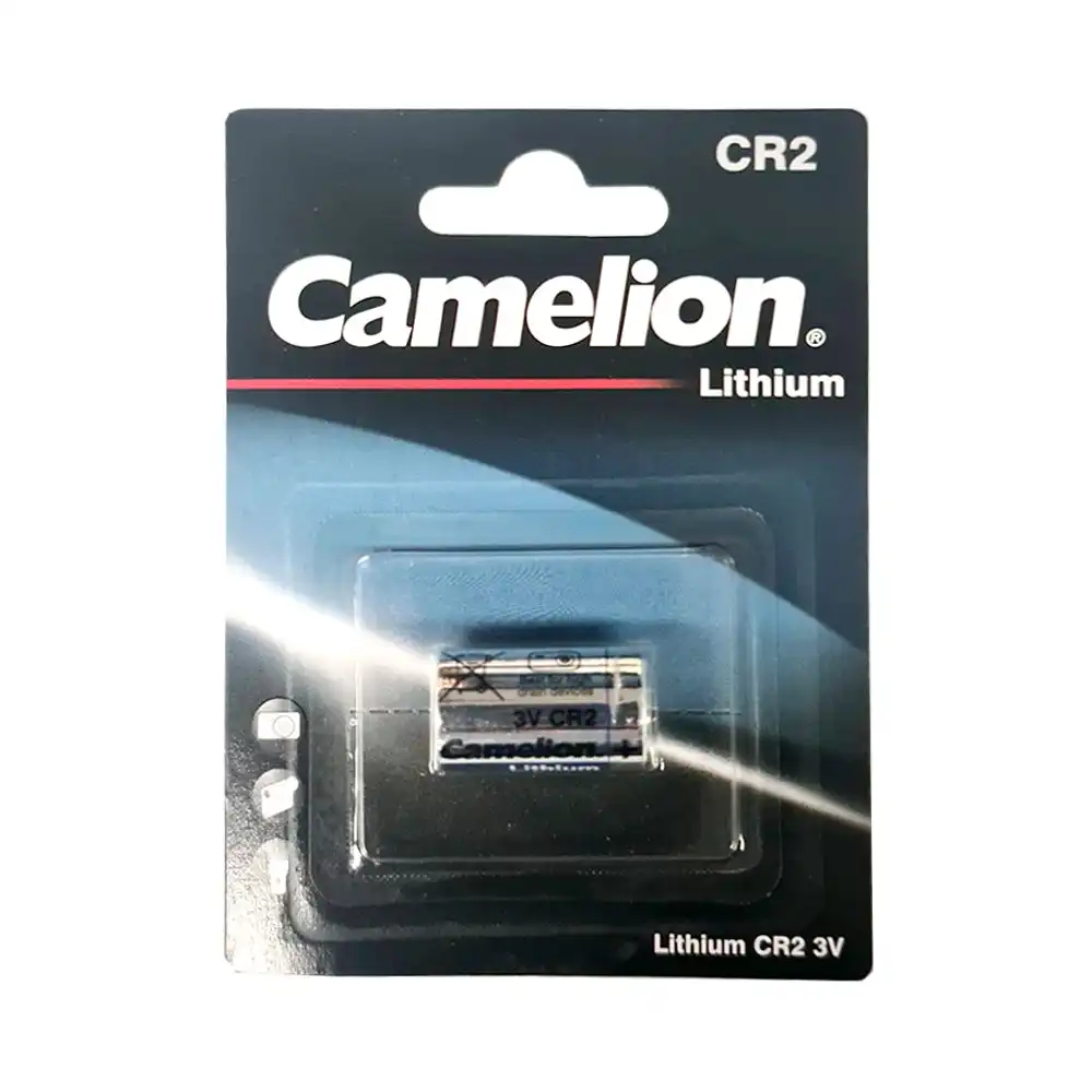 Camelion Lithium 3V CR2 Battery Single Card Long Lasting for Film/Digital Camera