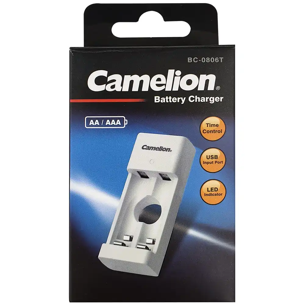 Camelion AA & AAA Ni-Cd/Ni-MH Charger for Rechargeable Battery/Batteries