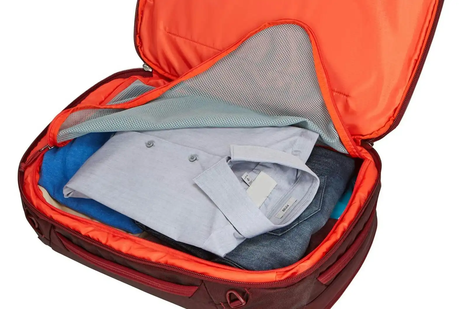 Thule Subterra 55cm/40L Nylon Carry On Duffel/Backpack Travel Shoulder Bag Ember