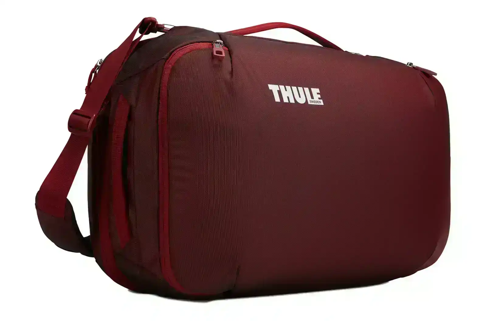 Thule Subterra 55cm/40L Nylon Carry On Duffel/Backpack Travel Shoulder Bag Ember