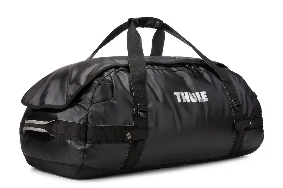 Thule Chasm 2-in-1 Duffel/Backpack 90L/74cm Carry Travel Gym Storage Bag Black