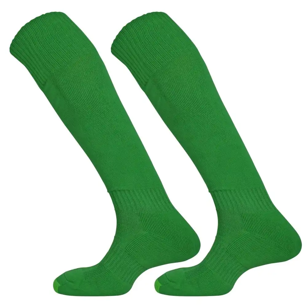 Mitre Mercury Plain Football/Soccer Sports Boy Socks Euro 30-35 UK 12-2 Emerald