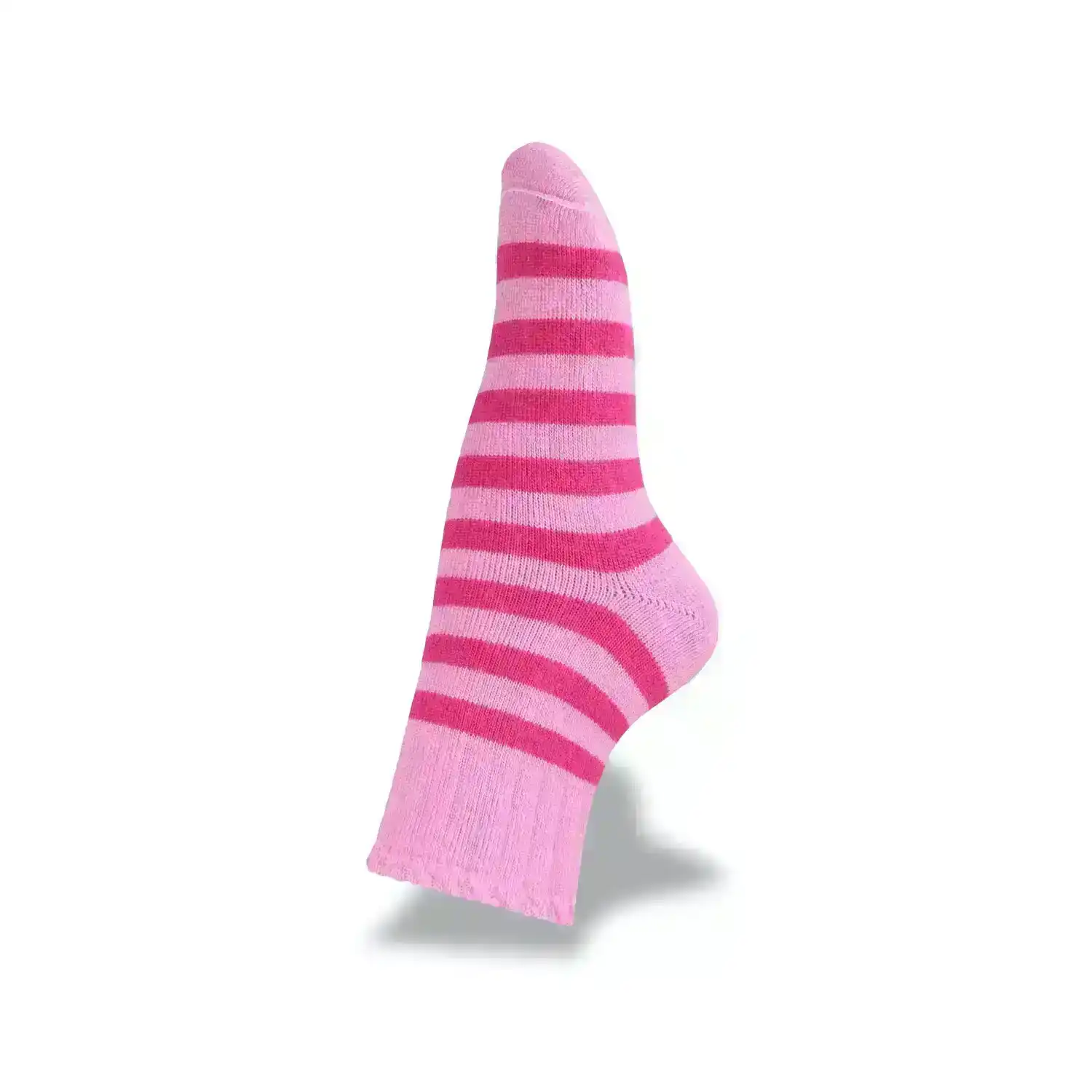 3Peaks Ranger Size 13-3 Assorted Kids/Chidren Stripe Winter/Warm Wool Socks Pink