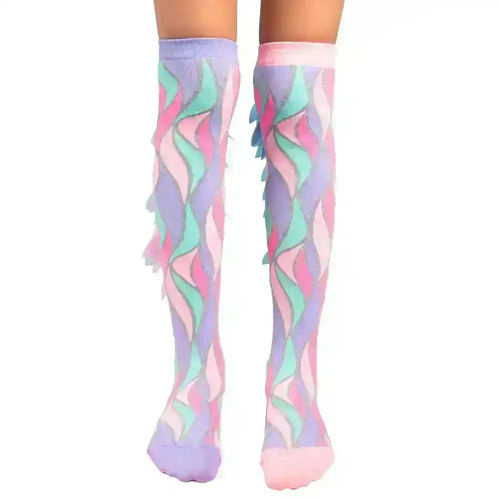 MADMIA Pastel Fairy Floss Long Knee High Socks Pair Kids/Adult Unisex Girl/Women