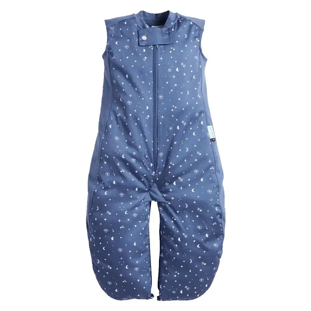 ergoPouch Organic Cotton Sleeping Suit Bag 4-6yr Kids/Toddler 0.3 TOG Night Sky