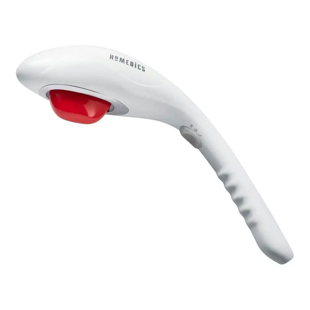 Homedics Portable Cordless Percussion Body Massager w/Heat/Rechargeable Battery