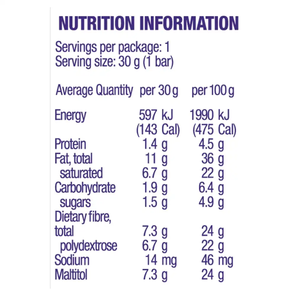 5pc Atkins Low Carb/Sugar 30g Endulge Protein Bar Diet Snack Milk Chocolate