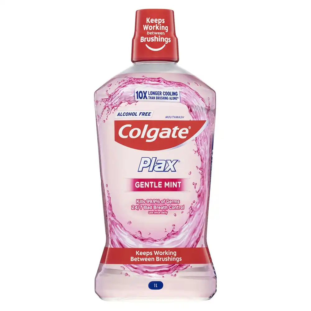500ml Colgate Plax Mouthwash Gentle Care Mint Dental/Teeth Hygiene/Cleaning/Care