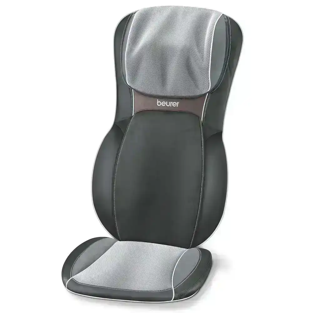 Beurer Electric 3D Shiatsu Back/Neck/Muscle Massage/Massager Seat Cover w/ Timer