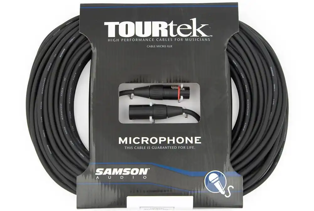 Samson Tourtek TM30 9m/30ft Microphone Cable w/ Genuine Neutrik XLR connector