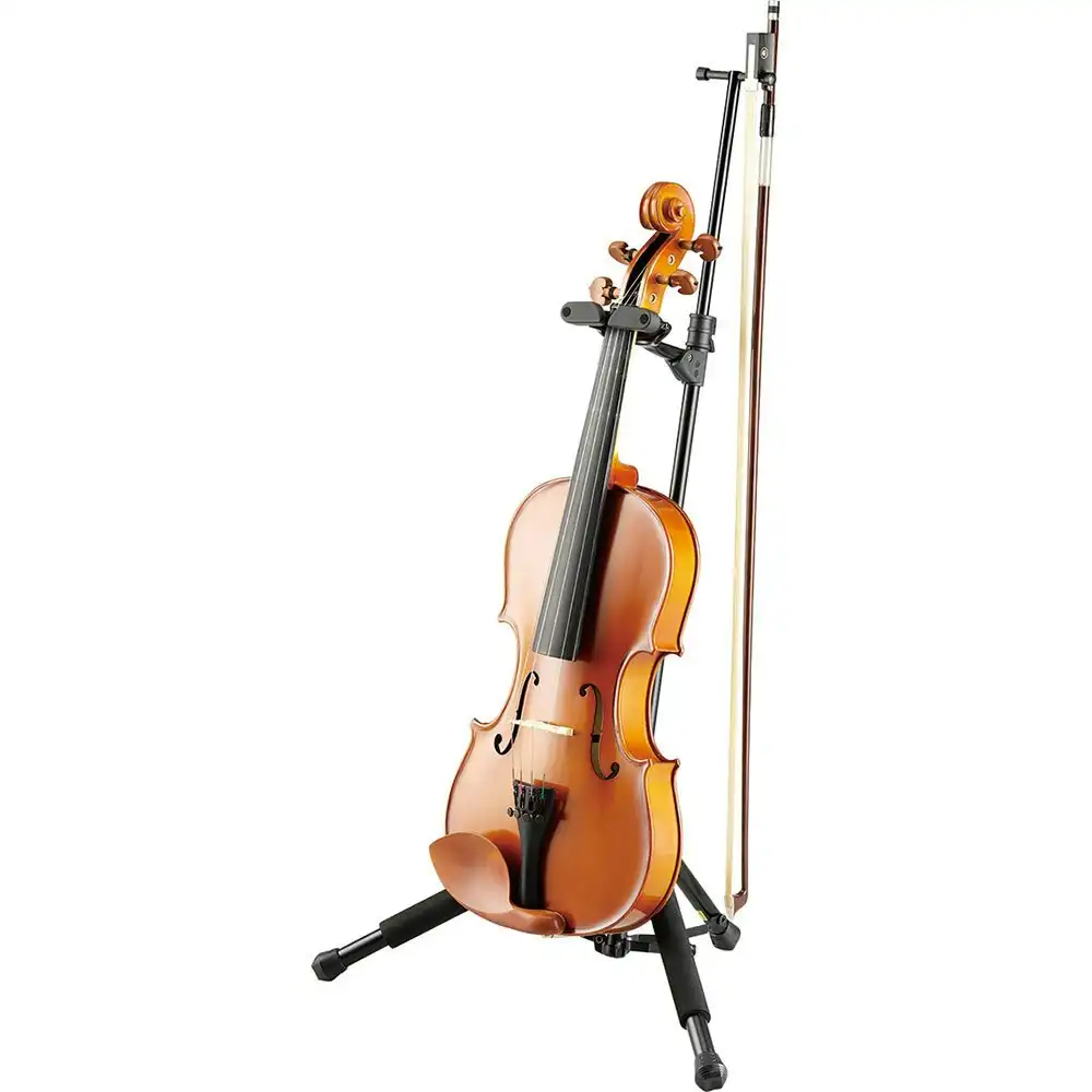 Hercules Auto Grip System Portable Foldable Stand/Holder/Bag for Violin/Viola