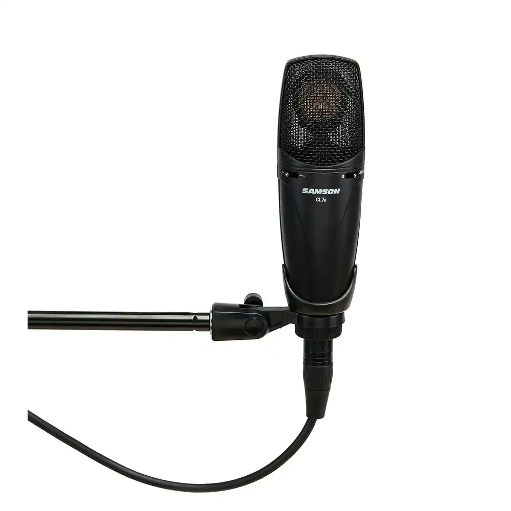 Samson Professional Studio Wired Cardioid/Condenser Microphone w/ Swivel Mount