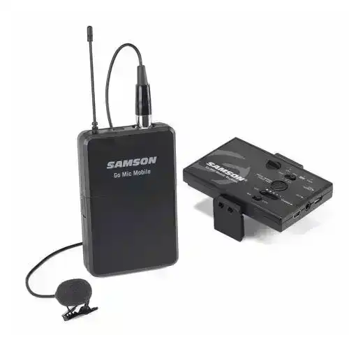 Samson GOMOBILE-L Portable Wireless Lapel Mic System/Microphone for Smartphones