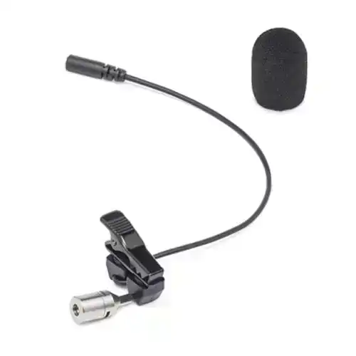 Samson Wireless Unidirectional Lavalier Lapel Mic/Condenser Microphone Black