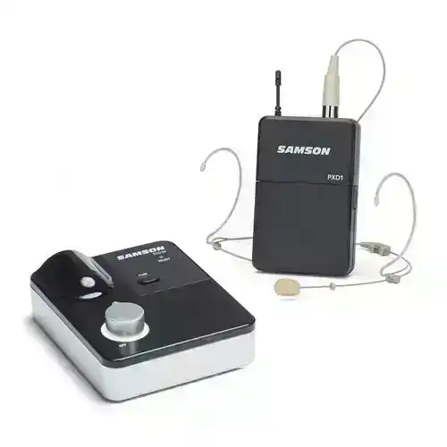 Samson Wireless Digital 2.4GHz Tabletop Headset Microphone System w/ Transmitter