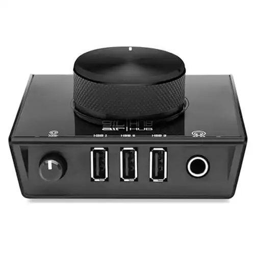 M-Audio Air Hub Port USB Monitoring Audio Interface w/ Headphone Output Black