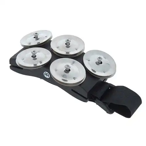 Meinl Percussion Cajon Foot Tambourine Stainless Steel Jingle Musical Instrument