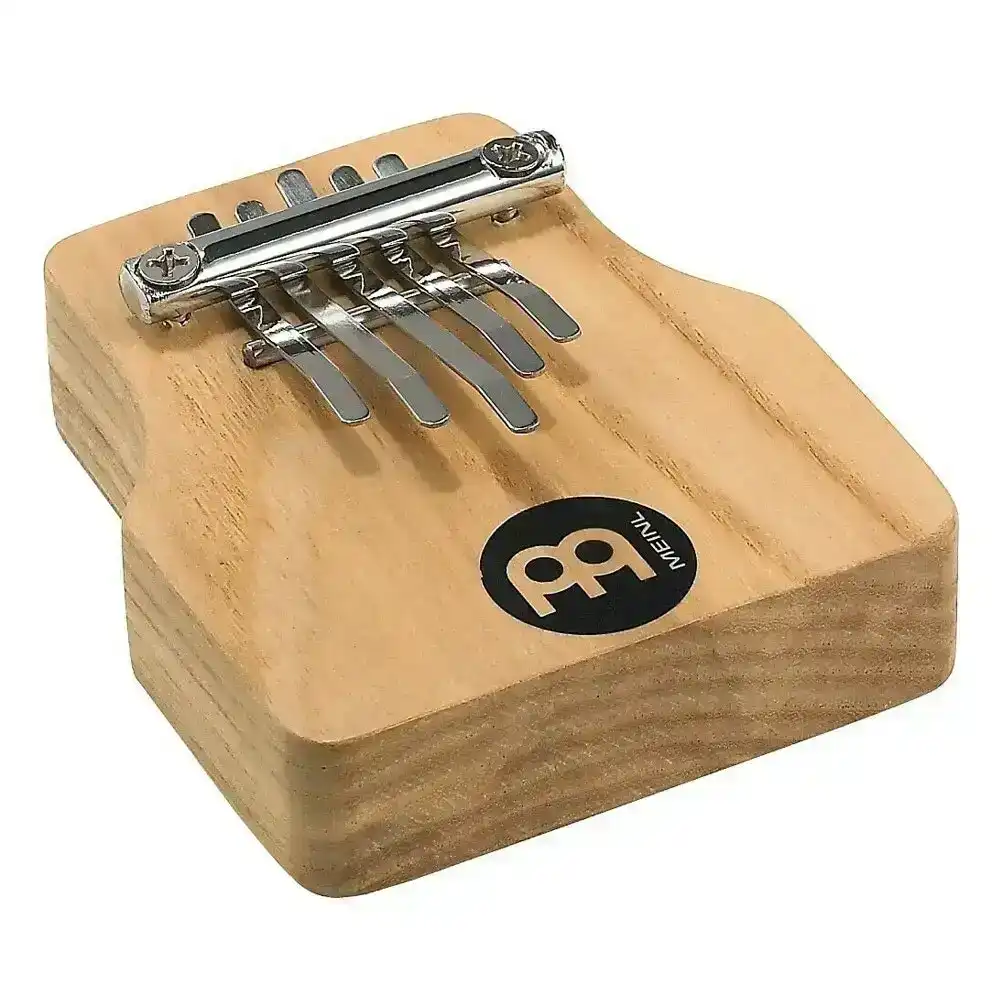 Meinl Percussion Small Kalimba Wooden 5-Tone Thumb Piano Musical Instrument BRN