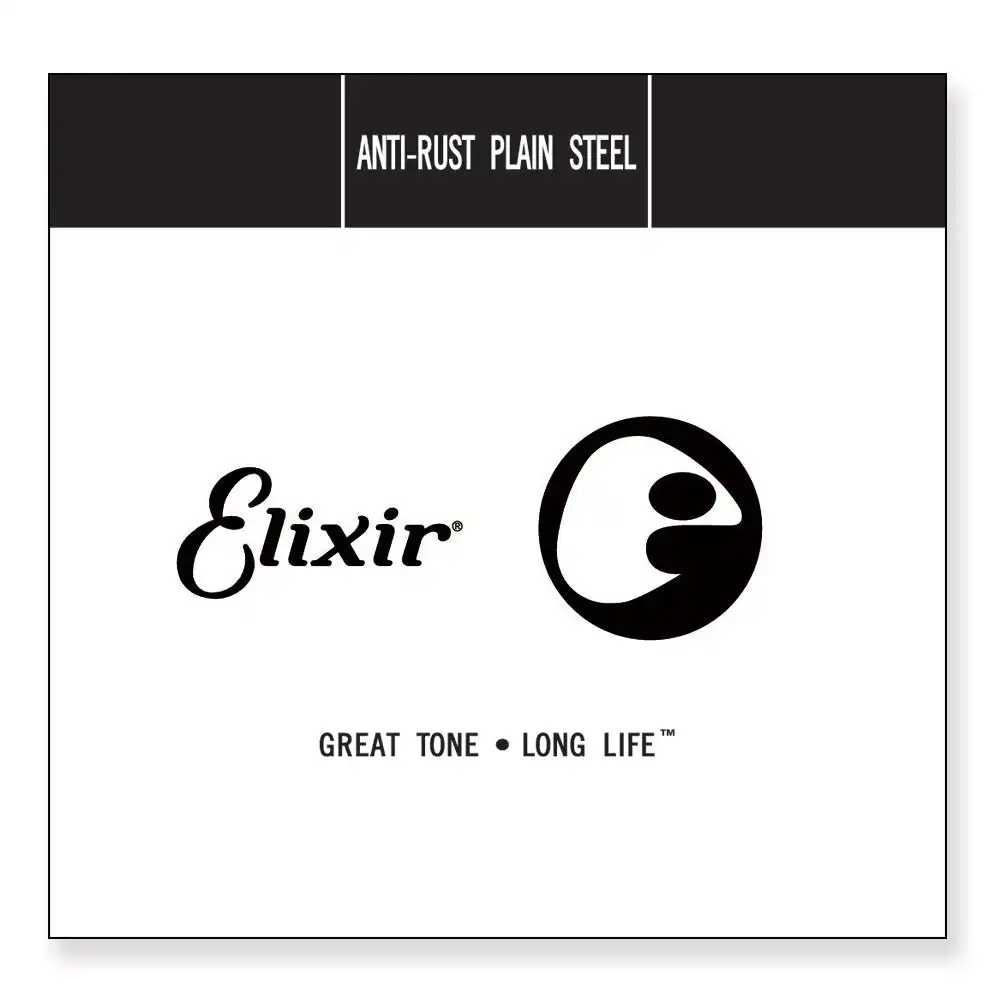 Elixir #13010 Electric Guitar Musical Instrument Plain Steel 0.010 Single String