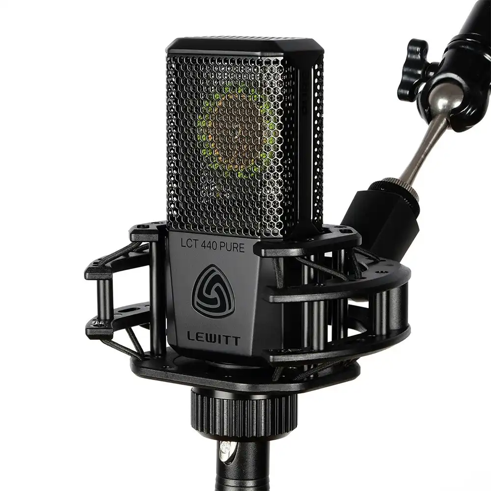 Lewitt LCT 440 PURE Large Diaphragm 1" Condenser Studio Microphone Cardioid Mic