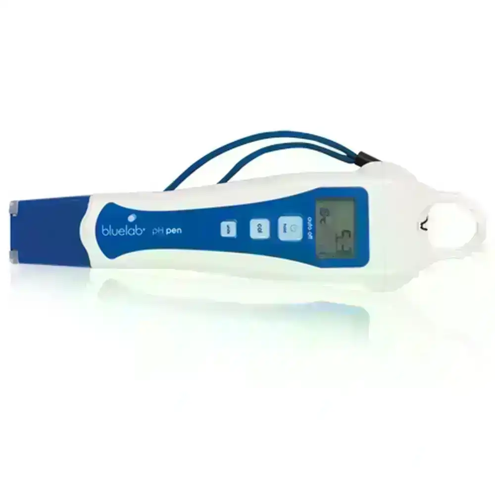 Bluelab Digital LCD Display Double Junction Probe pH and Temperature Measure Pen
